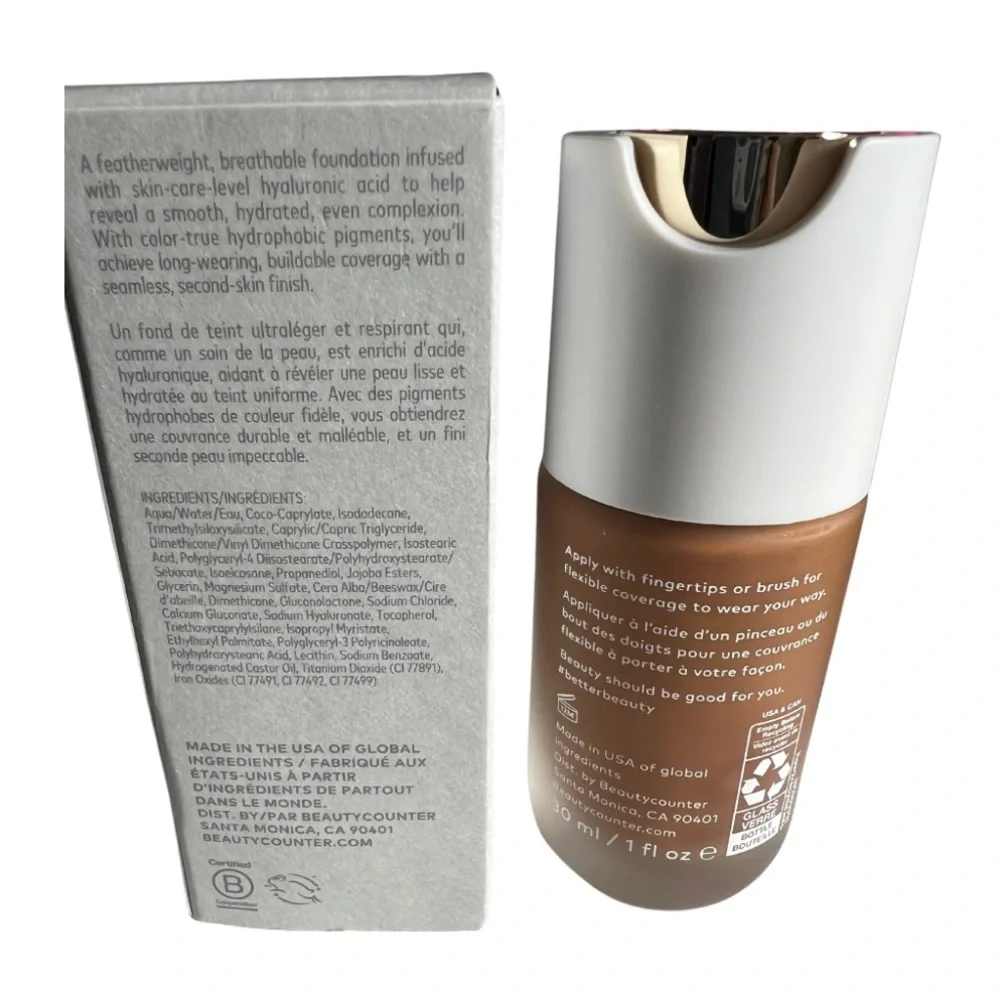 BeautyCounter Skin Twin Featherweight Foundation - Shade Dark 560